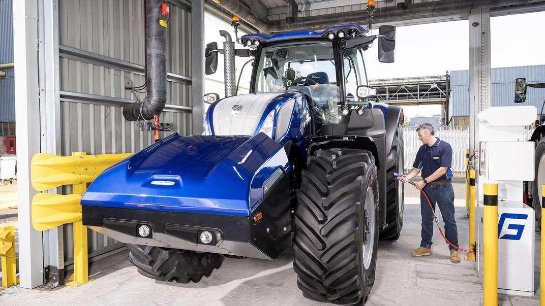 New Holland T7.270 Methane Power-traktor nu tillgänglig för beställning