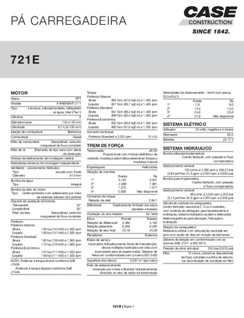721E - Folheto Técnico