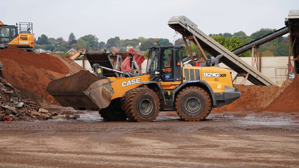 CASE Machines support sustainability and reduce landfill at West Midlands based Pegasus Group