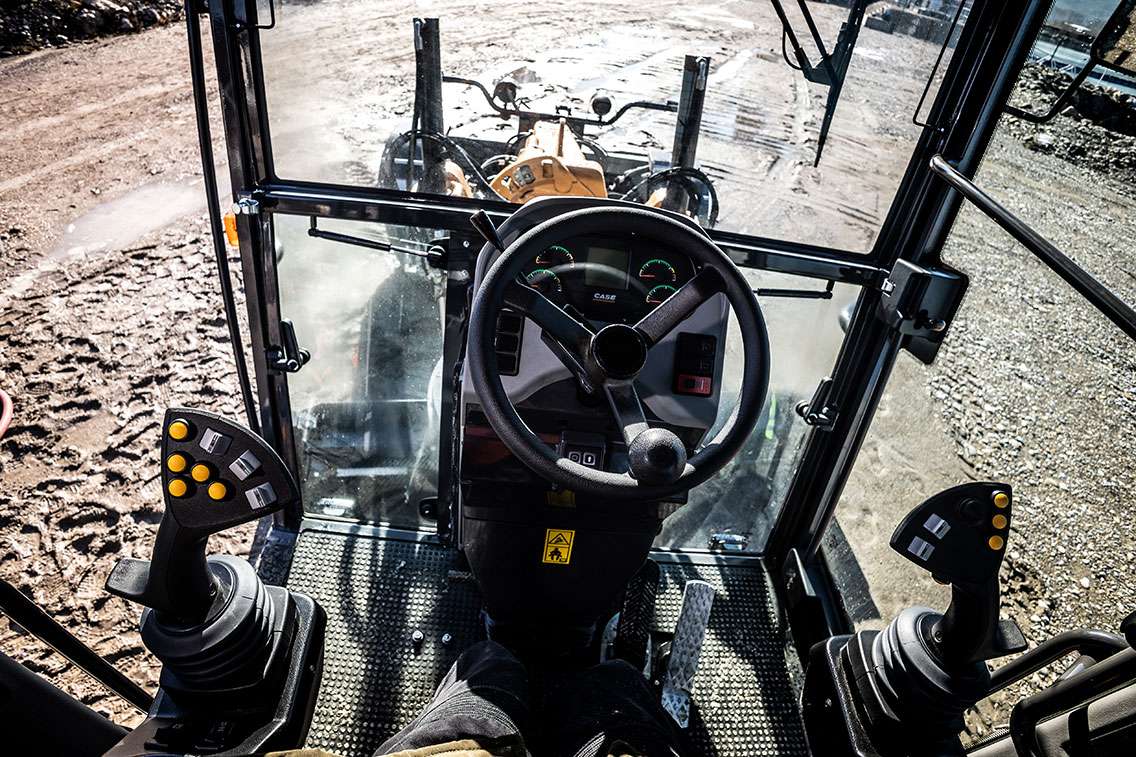 CASE CONSTRUCTION EQUIPMENT DELIVERS NEW ELECTRO HYDRAULIC JOYSTICK LEVERS FOR THE C-SERIES GRADERS