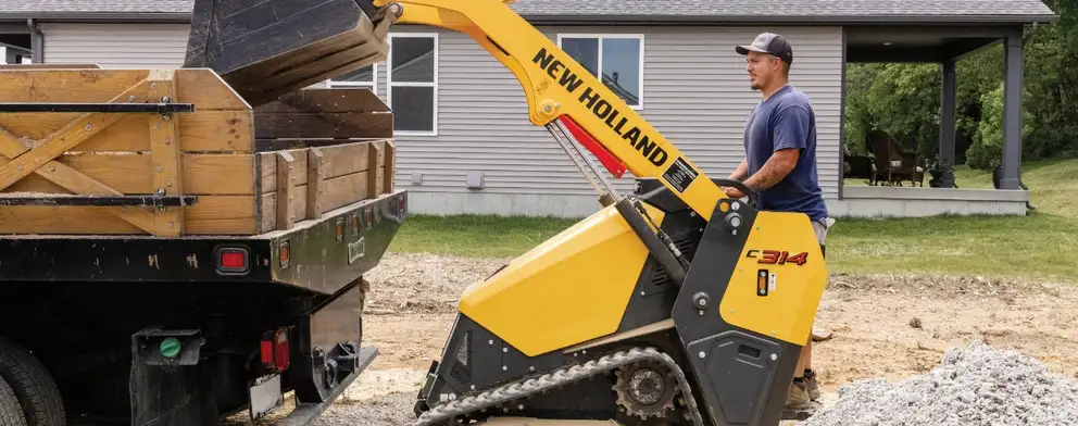 New Holland Construction Mini Track Loader C314