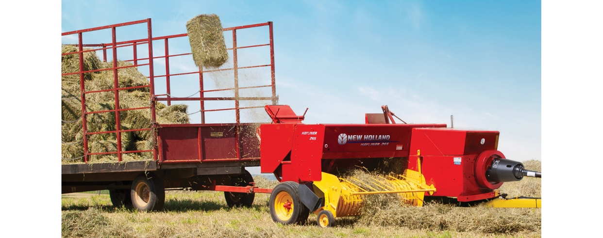 Hayliner® Small Square Balers - CHUTES ＆ THROWER