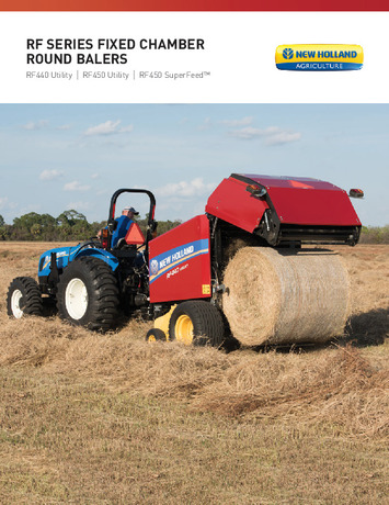 RF Fixed Chamber Round Baler -  Brochure