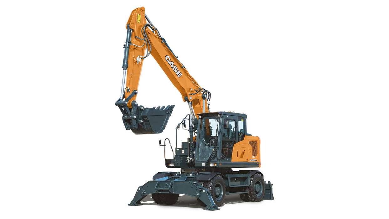 CASE Construction Equipment lance une gamme de pelles sur pneus