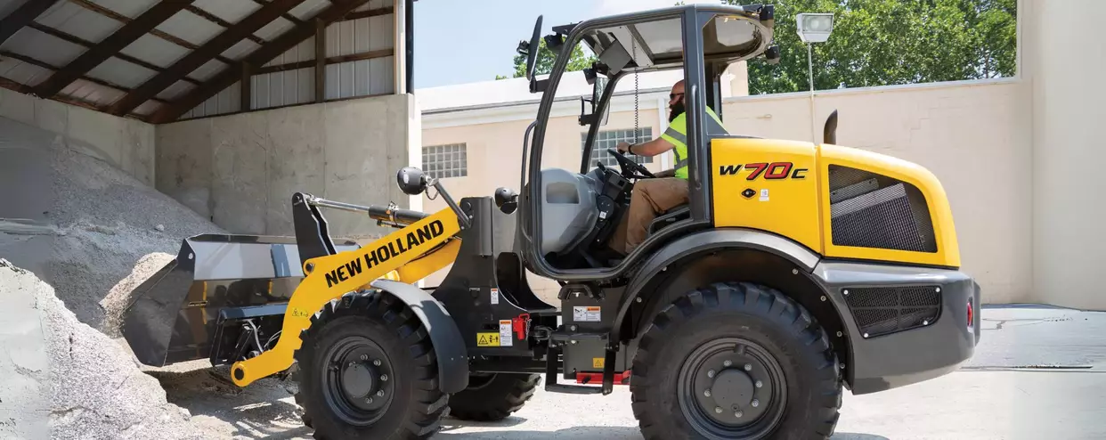New Holland Construction Compact Wheel Loader W70C