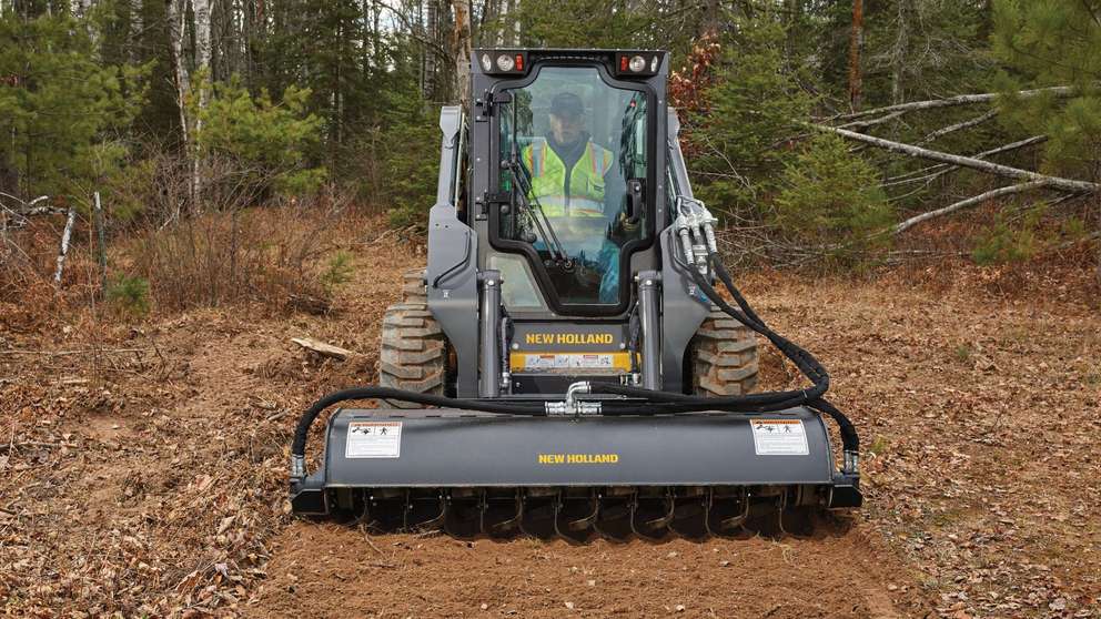 Tiller Attachment Applications New Holland Construction