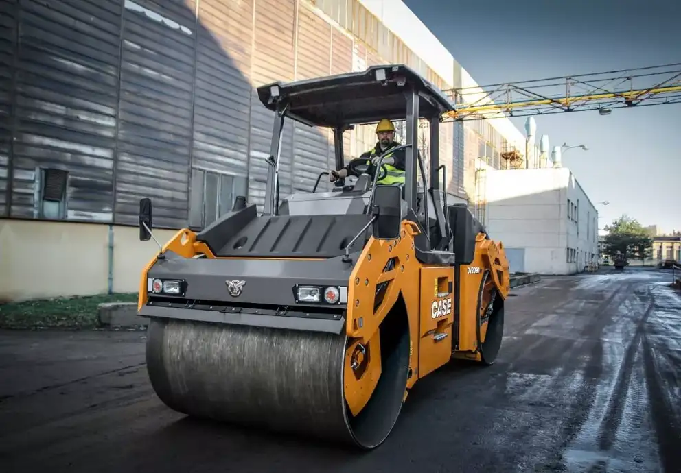 CASE DV209D Double Drum Asphalt Roller | CASE Construction Equipment
