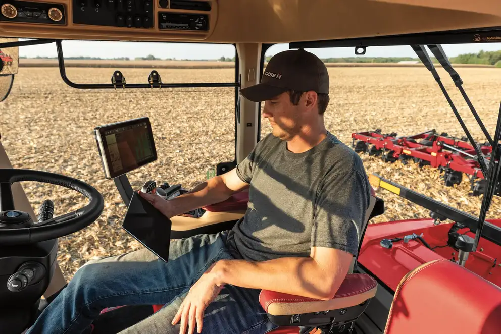 Producer in cab or Steiger 620