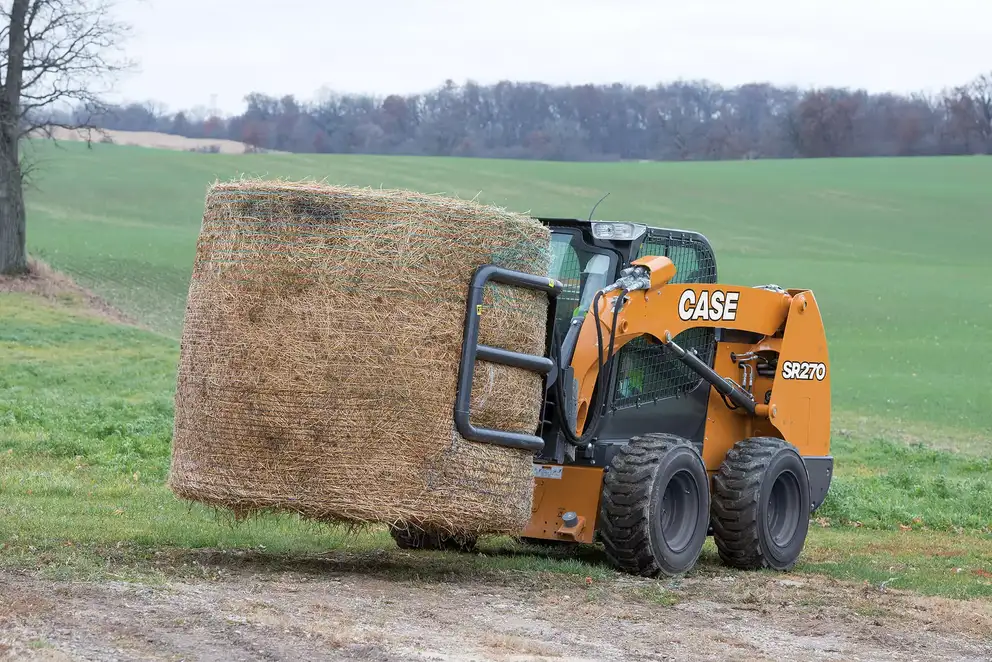 CASE SR270 Bale Handler