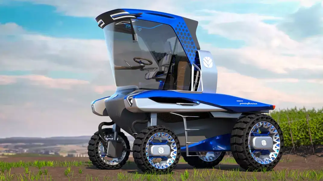 Lo Straddle Tractor Concept di New Holland premiato ai German Design Awards 2023