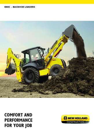 C-Series Backhoe Loaders - B80C