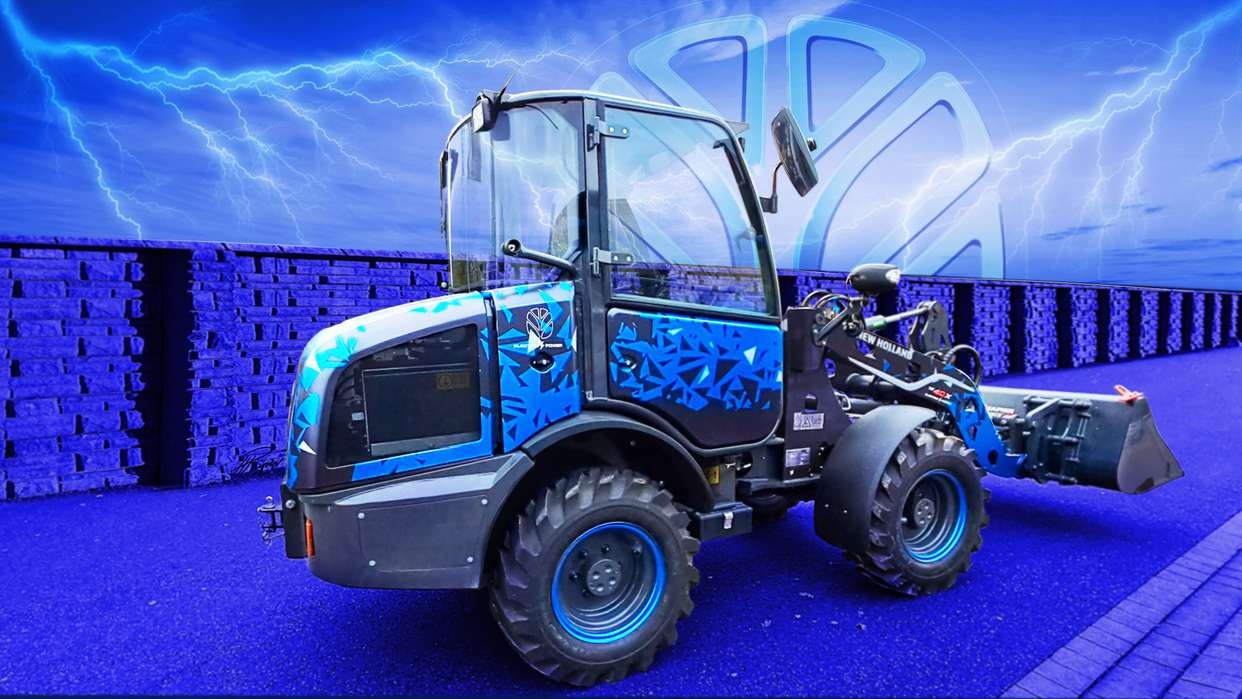 New Holland wins GOOD DESIGN® award for advanced electric compact wheel loader