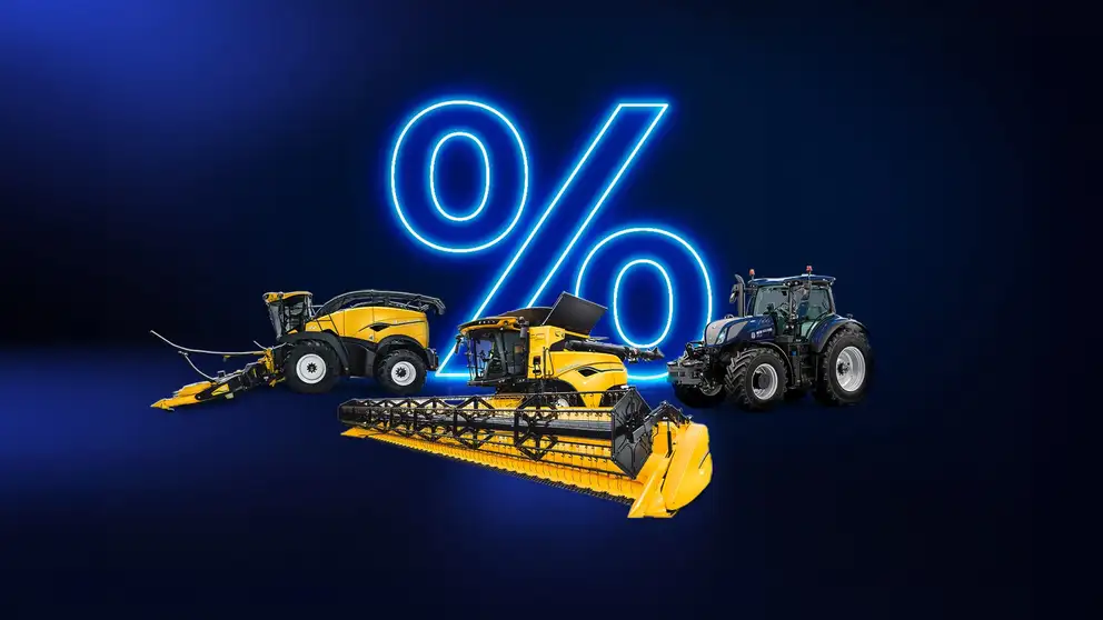 Der Black Friday wird BLAU: New Holland wartet mit Top-Konditionen auf dich!