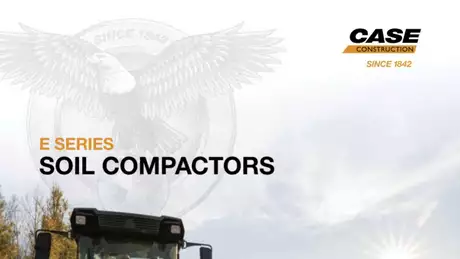 E Series Soil Compactors
