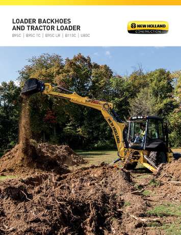 Loader Backhoes & Tractor Loaders - Brochure