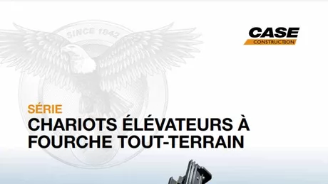 Chariots élévateurs à fourche tout-terrain CASE - Brochure