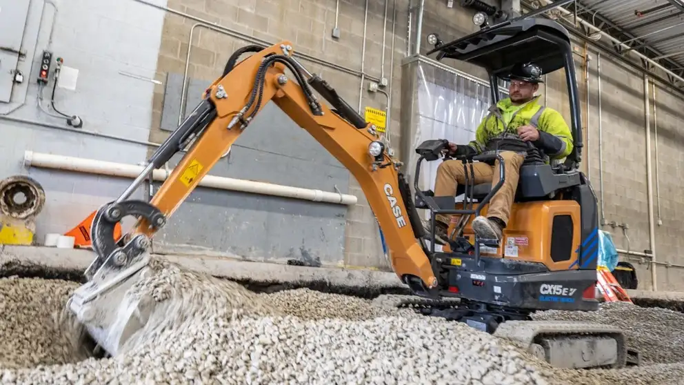 CASE CX15EV Electrified Mini Excavator | CASE Construction Equipment