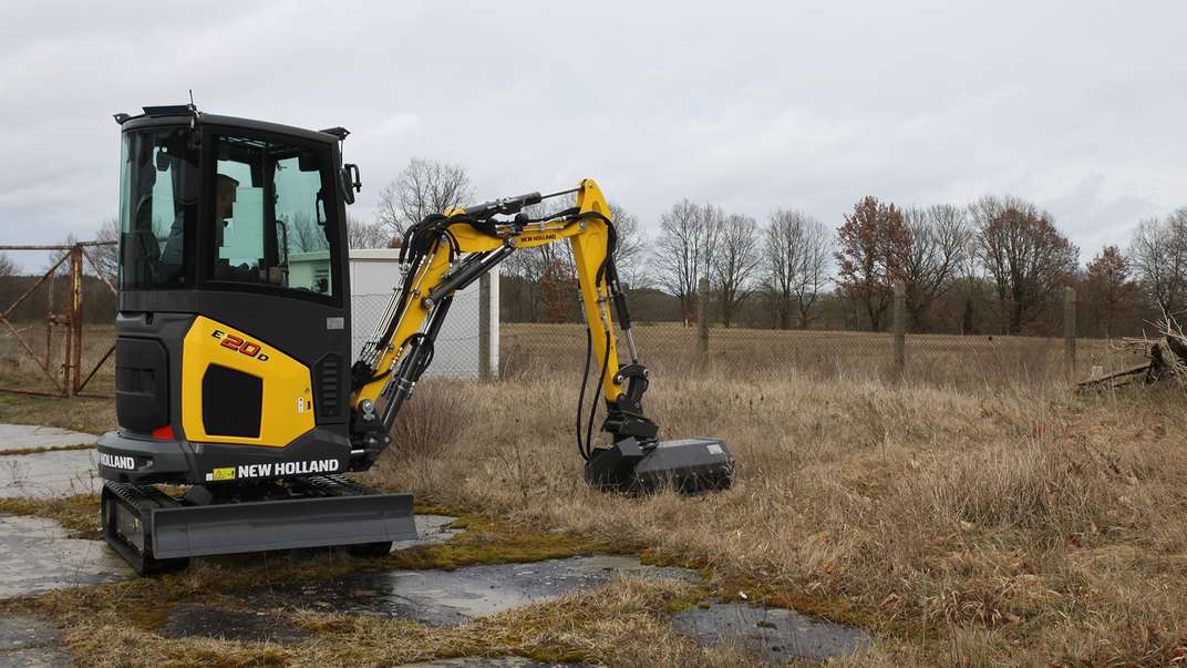 Na targach Agritechnica 2023 New Holland zaprezentuje nowości z napędem elektrycznym w gamie lekkich maszyn budowlanych