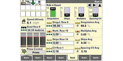 Advanced seed information