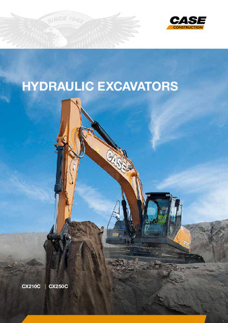 C-Series Crawler Excavators - CX210C/CX250C