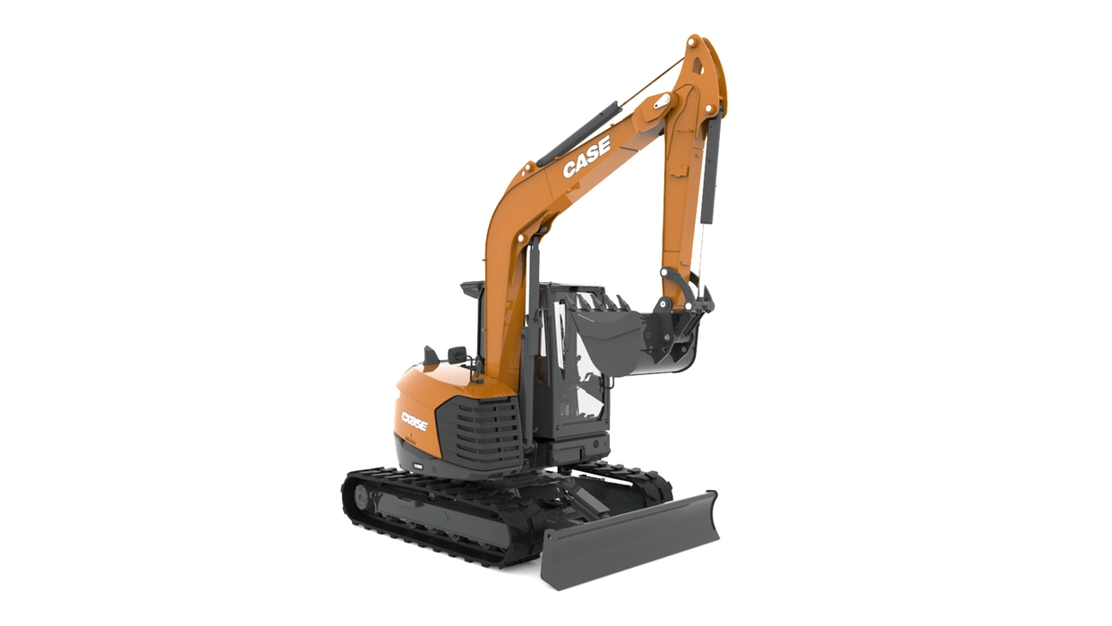 Zero-Tail Excavator CX85E | CASE EU