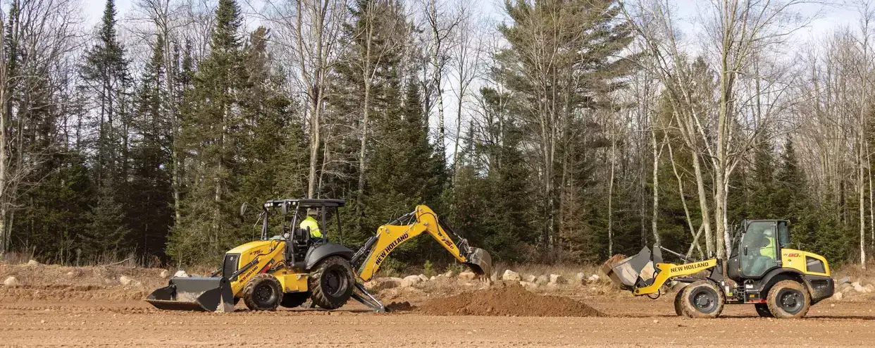 New Holland Construction Loader Backhoe