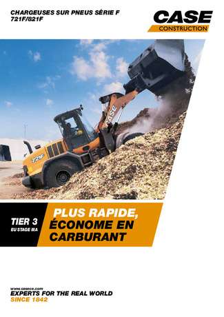 Wheel Loaders - 721F/821F (French Version)