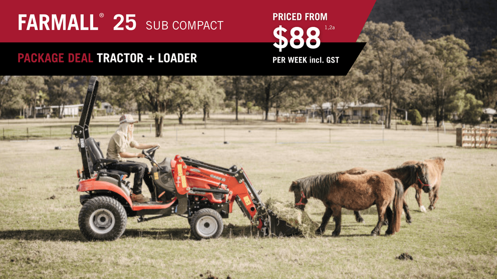 Case IH Australia geared up offers across tractor range and other implements