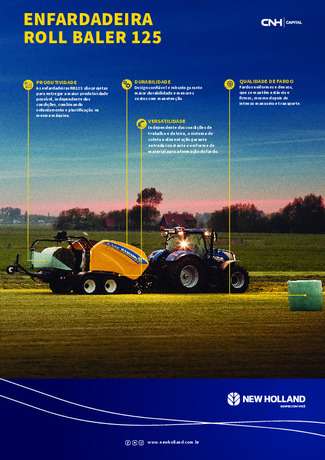 Ficha Técnica - Enfardadeira Roll Baler 125 Combi