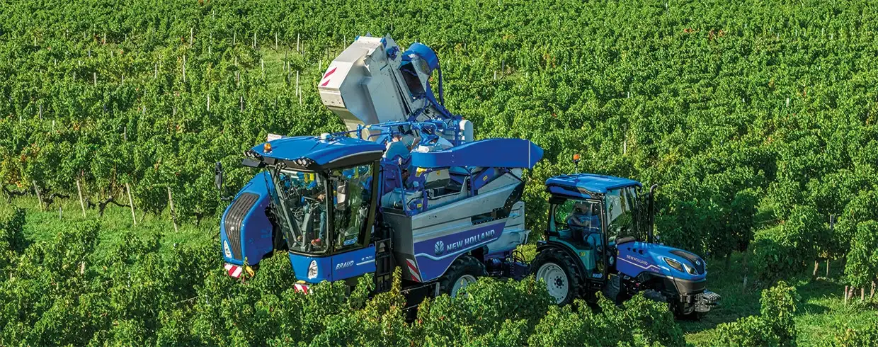 EKSKLUZYWNE FUNKCJE TYLKO OD MARKI NEW HOLLAND