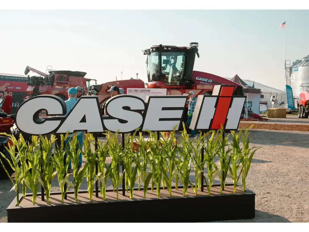 Case IH sign at Farm Progress Show