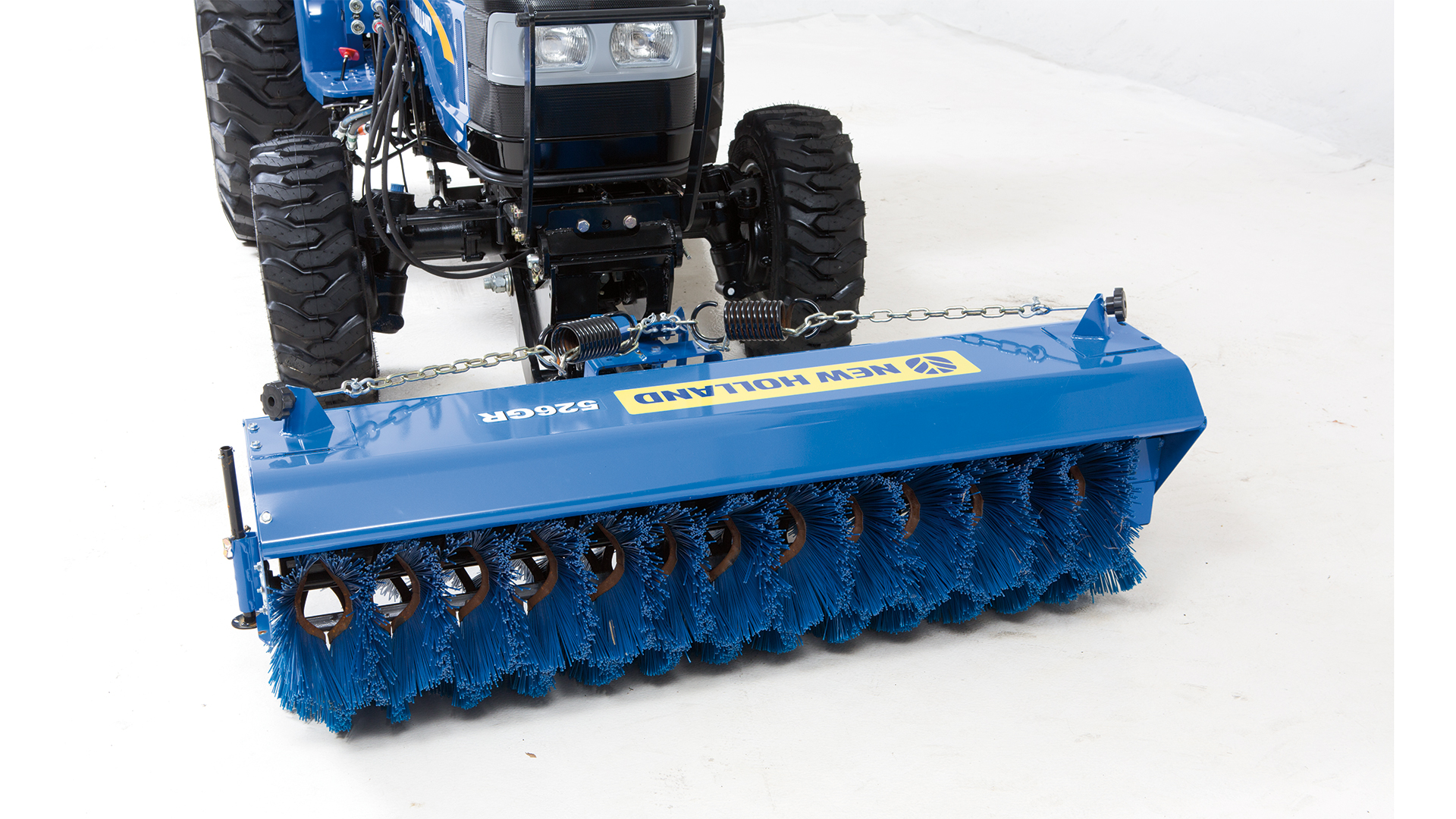 Rotary broom for online garden tractor