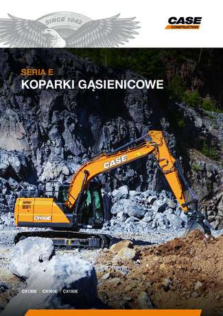 Koparki Long Reach - CX130E LR