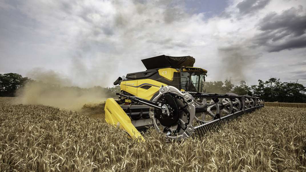 New Holland previews the CR11, the next-generation flagship combine