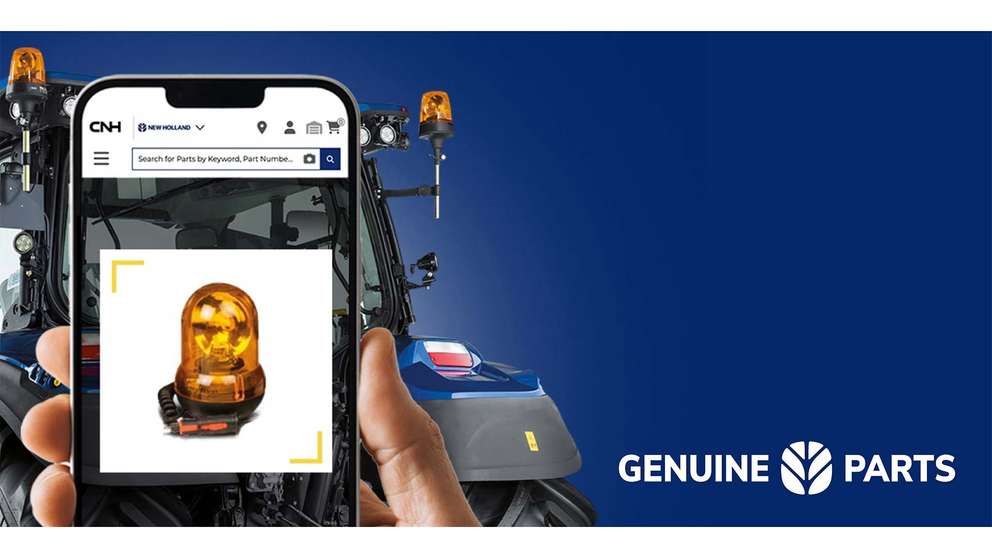 New Holland stellt auf der AGRITECHNICA die KI-gestützte visuelle Teilesuche auf MYCNHSTORE vor