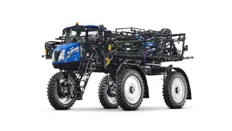 pulverizadores new holland modelo defensor 3500 hc em estúdio visão lateral