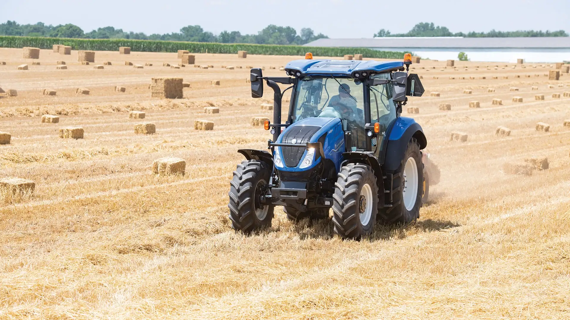 T5 Series tractor in the field