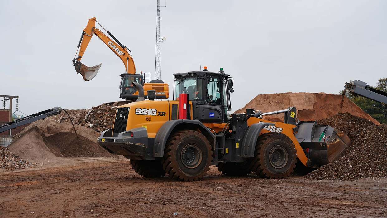 CASE Machines support sustainability and reduce landfill at West Midlands based Pegasus Group