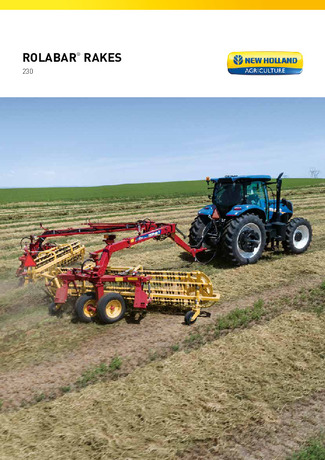Twin Basket Rakes: Rolabar | New Holland ME