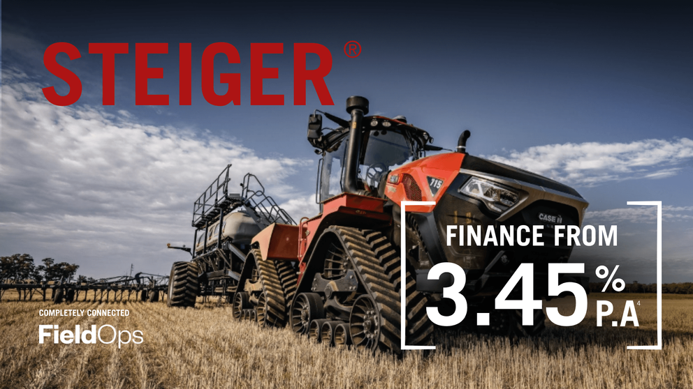Case IH Geared Up offer for Steiger Series tractors with limited time finance rate