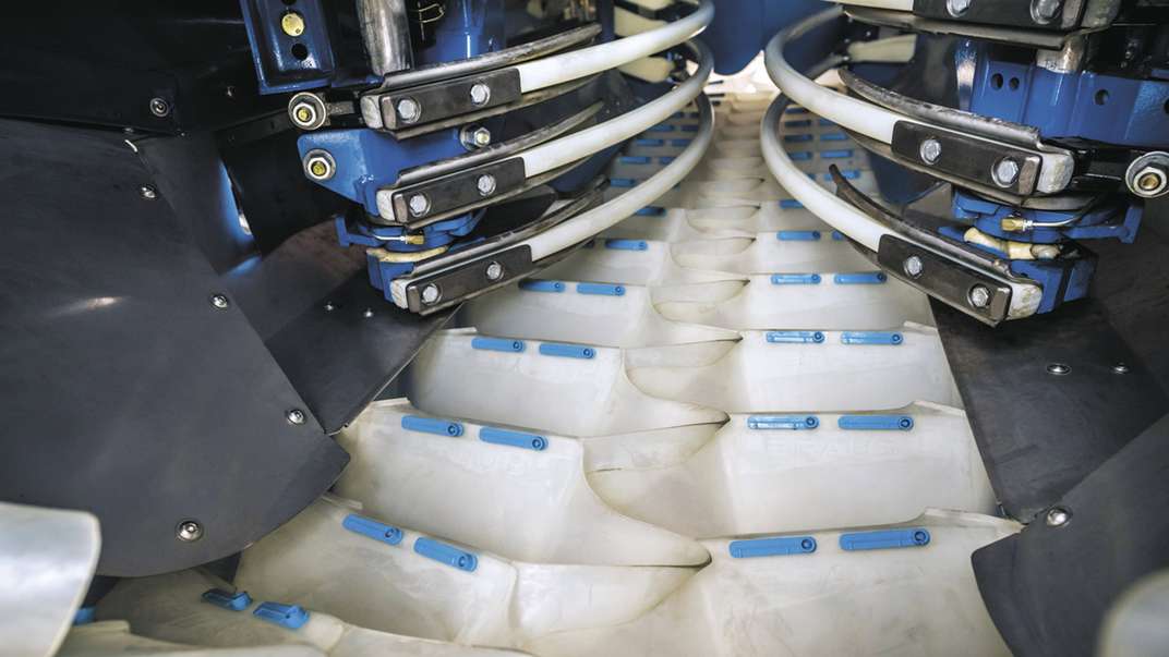 La Noria des machines à vendanger New Holland Braud est une suite ininterrompue de 40 années d’innovation