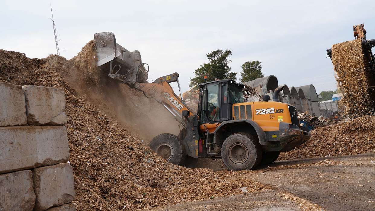 CASE Machines support sustainability and reduce landfill at West Midlands based Pegasus Group