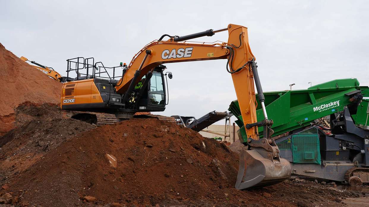 CASE Machines support sustainability and reduce landfill at West Midlands based Pegasus Group