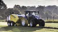 New Holland uppdaterar utbudet av rundbalspressar med fixkammare inför 2024