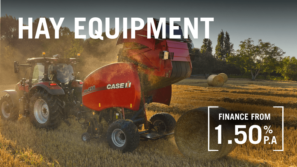 Case IH baler equipment for New Zealand special spring campaign
