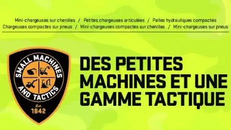 Brochure du petites machines et tactiques