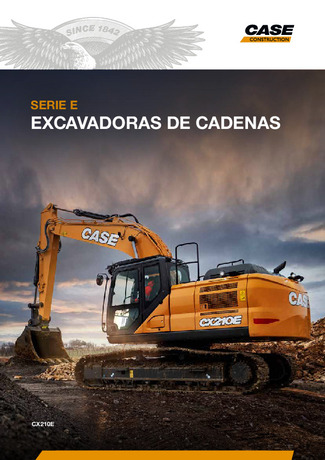 Excavadoras de Cadenas Serie E - CX210E