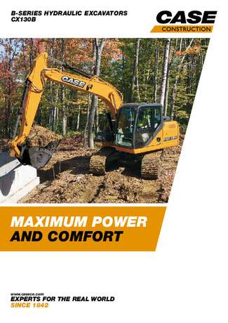 Crawler Excavators - CX130B
