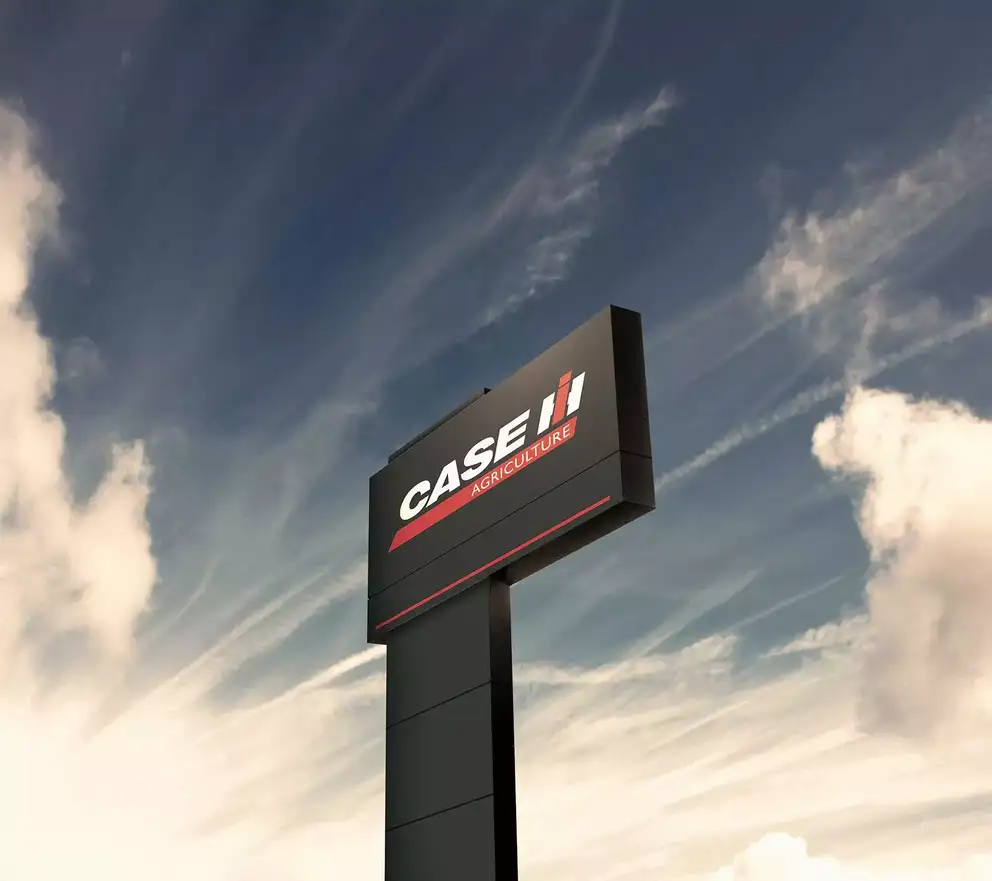 New Case IH Dealer Sign