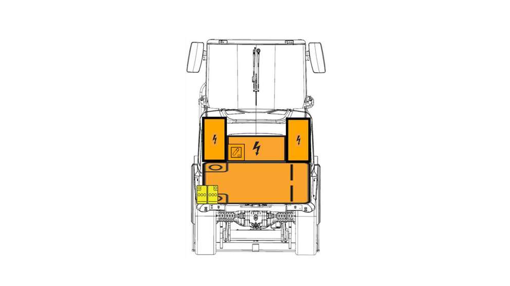 CASE 12EV Veicolo Elettrico Materiali di sicurezza